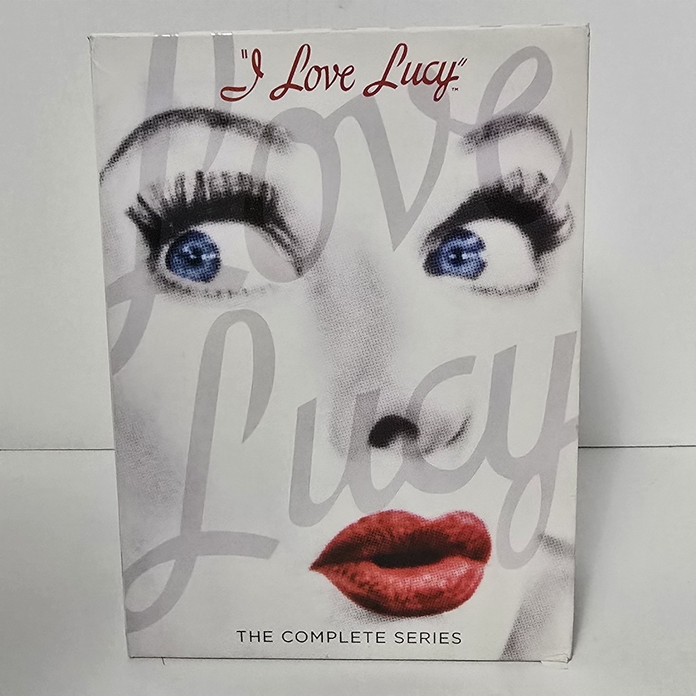 "I Love Lucy" The Complete Series - Iconic Red Lip Design